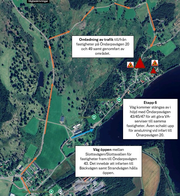 v.45-46 Öndarpsvägen avstängning omledning 2025-11-07